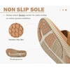 image:imageKuaiLu Womens Orthopedic Flip Flops Comfortable Arch Support Summer Walking Thong Sandals Beach Vacation Boho Outfits Casual NonSlip Shoes Indoor OutdoorKhaki