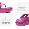 image:imageKuaiLu Womens Orthopedic Flip Flops Comfortable Arch Support Summer Walking Thong Sandals Beach Vacation Boho Outfits Casual NonSlip Shoes Indoor OutdoorRose
