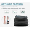 image:imageKuaiLu Womens Orthopedic Flip Flops Comfortable Arch Support Summer Walking Thong Sandals Beach Vacation Boho Outfits Casual NonSlip Shoes Indoor OutdoorBlack