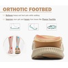 image:imageKuaiLu Womens Orthopedic Flip Flops Comfortable Arch Support Summer Walking Thong Sandals Beach Vacation Boho Outfits Casual NonSlip Shoes Indoor OutdoorKhaki