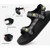 image:imageKuaiLu Womens Walking Sandals Comfortable Memory Foam Arch Support Adjustable Straps Sport Hiking Shoes Summer Beach Outdoor Camping AdventureBlack