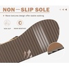 image:imageKuaiLu Womens Walking Sandals Comfortable Memory Foam Arch Support Adjustable Straps Sport Hiking Shoes Summer Beach Outdoor Camping AdventureBrown