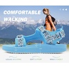 image:imageKuaiLu Womens Walking Sandals Comfortable Memory Foam Arch Support Adjustable Straps Sport Hiking Shoes Summer Beach Outdoor Camping AdventureSky Blue