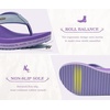 image:imageKuaiLu Womens Platform Flip Flops Comfortable Arch Support Yoga Mat Chic Summer Dressy Sandals Beach Trendy Boho Outfits Wedge Sandles Outdoor Travel Walking Cushion Orthopedic FootwearPurple