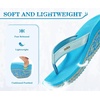 image:imageKuaiLu Womens Platform Flip Flops Comfortable Arch Support Yoga Mat Chic Summer Dressy Sandals Beach Trendy Boho Outfits Wedge Sandles Outdoor Travel Walking Cushion Orthopedic FootwearBlue