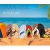 image:imageKuaiLu Flip Flops for Women with Arch Support Summer Beach Thong Sandals  Comfortable Yoga Mat Walking Shoes Cushion Slip On Casual Outfits Indoor OutdoorWhite Khaki