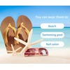 image:imageKuaiLu Flip Flops for Women with Arch Support Summer Beach Thong Sandals  Comfortable Yoga Mat Walking Shoes Cushion Slip On Casual Outfits Indoor OutdoorKhaki