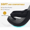 image:imageKuaiLu Flip Flops for Women with Arch Support Summer Beach Thong Sandals  Comfortable Yoga Mat Walking Shoes Cushion Slip On Casual Outfits Indoor OutdoorAll Black