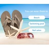 image:imageKuaiLu Flip Flops for Women with Arch Support Summer Beach Thong Sandals  Comfortable Yoga Mat Walking Shoes Cushion Slip On Casual Outfits Indoor OutdoorCamel