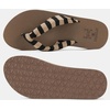 image:imageKuaiLu Flip Flops for Women with Arch Support Summer Beach Thong Sandals  Comfortable Yoga Mat Walking Shoes Cushion Slip On Casual Outfits Indoor OutdoorBrown Black