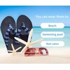 image:imageKuaiLu Flip Flops for Women with Arch Support Summer Beach Thong Sandals  Comfortable Yoga Mat Walking Shoes Cushion Slip On Casual Outfits Indoor OutdoorDark Blue