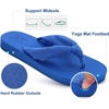 image:imageKuaiLu Flip Flops for Women with Arch Support Summer Beach Thong Sandals  Comfortable Yoga Mat Walking Shoes Cushion Slip On Casual Outfits Indoor OutdoorRoyal Blue