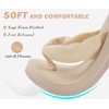image:imageKuaiLu Flip Flops for Women with Arch Support Summer Beach Thong Sandals  Comfortable Yoga Mat Walking Shoes Cushion Slip On Casual Outfits Indoor OutdoorBeige