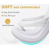 image:imageKuaiLu Flip Flops for Women with Arch Support Summer Beach Thong Sandals  Comfortable Yoga Mat Walking Shoes Cushion Slip On Casual Outfits Indoor OutdoorWhite