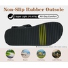 image:imageKuaiLu Mens Walking Sandals with Arch Support  Adjustable amp Lightweight  Chunky Yoga Mat Cushioned Athletic Sandles Man Outdoor Shoes For Trail Beach Light Hiking amp TravelBlack