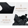 image:imageKuaiLu Mens Walking Sandals with Arch Support  Adjustable amp Lightweight  Chunky Yoga Mat Cushioned Athletic Sandles Man Outdoor Shoes For Trail Beach Light Hiking amp TravelBlack