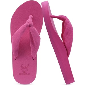 image:imageKuaiLu Flip Flops for Women with Arch Support Summer Beach Thong Sandals  Comfortable Yoga Mat Walking Shoes Cushion Slip On Casual Outfits Indoor OutdoorRose