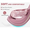 image:imageKuaiLu Flip Flops for Women with Arch Support Summer Beach Thong Sandals  Comfortable Walking Shoes Lightweight Soft Yoga Mat Cushion Silk Outfits Slip On Indoor OutdoorPink