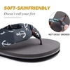 image:imageKuaiLu Flip Flops for Women with Arch Support Summer Beach Thong Sandals  Comfortable Walking Shoes Lightweight Soft Yoga Mat Cushion Silk Outfits Slip On Indoor OutdoorGrey
