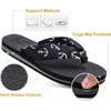 image:imageKuaiLu Flip Flops for Women with Arch Support Summer Beach Thong Sandals  Comfortable Walking Shoes Lightweight Soft Yoga Mat Cushion Silk Outfits Slip On Indoor OutdoorBlack