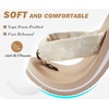 image:imageKuaiLu Flip Flops for Women with Arch Support Summer Beach Thong Sandals  Comfortable Walking Shoes Lightweight Soft Yoga Mat Cushion Silk Outfits Slip On Indoor OutdoorBeige