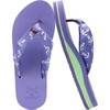 image:imageKuaiLu Flip Flops for Women with Arch Support Summer Beach Thong Sandals  Comfortable Walking Shoes Lightweight Soft Yoga Mat Cushion Silk Outfits Slip On Indoor OutdoorPurple