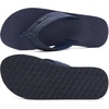 image:imageKuaiLu Mens Faux Leather Flip Flops with Comfortable Arch Support  Summer Beach Yoga Mat Cushion Walking Thong Sandals Slip On Indoor OutdoorBlue