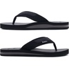 image:imageKuaiLu Mens Faux Leather Flip Flops with Comfortable Arch Support  Summer Beach Yoga Mat Cushion Walking Thong Sandals Slip On Indoor OutdoorFerrous