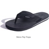 image:imageKuaiLu Mens Faux Leather Flip Flops with Comfortable Arch Support  Summer Beach Yoga Mat Cushion Walking Thong Sandals Slip On Indoor OutdoorFerrous