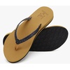 image:imageKuaiLu Flip Flops for Women with Arch Support Summer Beach Thong Sandals  Comfortable Yoga Mat Cushion Walking Shoes Slip on Casual Outfits Faux Leather Indoor OutdoorBlack Khaki