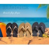 image:imageKuaiLu Flip Flops for Women with Arch Support Summer Beach Thong Sandals  Comfortable Yoga Mat Cushion Walking Shoes Slip on Casual Outfits Faux Leather Indoor OutdoorBlack