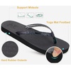 image:imageKuaiLu Flip Flops for Women with Arch Support Summer Beach Thong Sandals  Comfortable Yoga Mat Cushion Walking Shoes Slip on Casual Outfits Faux Leather Indoor OutdoorSequined Black