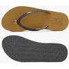 image:imageKuaiLu Flip Flops for Women with Arch Support Summer Beach Thong Sandals  Comfortable Yoga Mat Cushion Walking Shoes Slip on Casual Outfits Faux Leather Indoor OutdoorBlack Khaki
