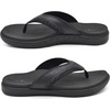 image:imageKuaiLu Mens Sport Flip Flops Orthotic Thong Sandals With Arch Support  Comfortable Toe Post Beach Pool Slides For Plantar Fasciitis Outdoor SummerBlack