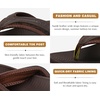image:imageKuaiLu Mens Sport Flip Flops Orthotic Thong Sandals With Arch Support  Comfortable Toe Post Beach Pool Slides For Plantar Fasciitis Outdoor SummerBrown