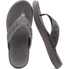 image:imageKuaiLu Mens Sport Flip Flops Orthotic Thong Sandals With Arch Support  Comfortable Toe Post Beach Pool Slides For Plantar Fasciitis Outdoor SummerFashion Grey