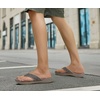 image:imageKuaiLu Mens Sport Flip Flops Orthotic Thong Sandals With Arch Support  Comfortable Toe Post Beach Pool Slides For Plantar Fasciitis Outdoor SummerFashion Grey