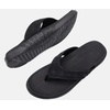 image:imageKuaiLu Mens Sport Flip Flops Orthotic Thong Sandals With Arch Support  Comfortable Toe Post Beach Pool Slides For Plantar Fasciitis Outdoor SummerFashion Black