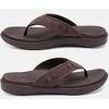 image:imageKuaiLu Mens Sport Flip Flops Orthotic Thong Sandals With Arch Support  Comfortable Toe Post Beach Pool Slides For Plantar Fasciitis Outdoor SummerFashion Brown