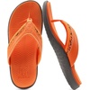 image:imageKuaiLu Mens Sport Flip Flops Orthotic Thong Sandals With Arch Support  Comfortable Toe Post Beach Pool Slides For Plantar Fasciitis Outdoor SummerOrange