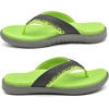 image:imageKuaiLu Mens Sport Flip Flops Orthotic Thong Sandals With Arch Support  Comfortable Toe Post Beach Pool Slides For Plantar Fasciitis Outdoor SummerTurquoise