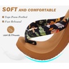 image:imageKuaiLu Flip Flops for Women with Arch Support Summer Beach Thong Sandals  Comfortable Walking Shoes Lightweight Soft Yoga Mat Cushion Floral Outfits Slip On Indoor OutdoorBlack Khaki