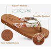image:imageKuaiLu Flip Flops for Women with Arch Support Summer Beach Thong Sandals  Comfortable Walking Shoes Lightweight Soft Yoga Mat Cushion Floral Outfits Slip On Indoor OutdoorBeige Khaki