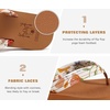 image:imageKuaiLu Flip Flops for Women with Arch Support Summer Beach Thong Sandals  Comfortable Walking Shoes Lightweight Soft Yoga Mat Cushion Floral Outfits Slip On Indoor OutdoorBeige Khaki