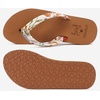image:imageKuaiLu Flip Flops for Women with Arch Support Summer Beach Thong Sandals  Comfortable Walking Shoes Lightweight Soft Yoga Mat Cushion Floral Outfits Slip On Indoor OutdoorBeige Khaki
