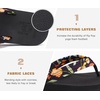 image:imageKuaiLu Flip Flops for Women with Arch Support Summer Beach Thong Sandals  Comfortable Walking Shoes Lightweight Soft Yoga Mat Cushion Floral Outfits Slip On Indoor OutdoorBlack