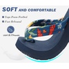 image:imageKuaiLu Flip Flops for Women with Arch Support Summer Beach Thong Sandals  Comfortable Walking Shoes Lightweight Soft Yoga Mat Cushion Floral Outfits Slip On Indoor OutdoorNavy Blue