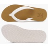 image:imageKuaiLu Flip Flops for Women with Arch Support Summer Beach Thong Sandals  Comfortable Walking Shoes Lightweight Soft Yoga Mat Cushion Floral Outfits Slip On Indoor OutdoorWhite Khaki