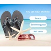 image:imageKuaiLu Flip Flops for Women with Arch Support Summer Beach Thong Sandals  Comfortable Yoga Mat Walking Shoes Cushion Slip On Casual Outfits Indoor OutdoorSilk Grey
