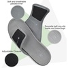 image:imageKuaiLu Mens Athletic Slides Wide Adjustable Arch Support Sport Sandals  Soft Cushioned Open Toe Summer Slippers for Plantar Fasciitis Slip On House Shoes Indoor OutdoorGrey